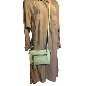 Vince Camuto crossbody purse light green